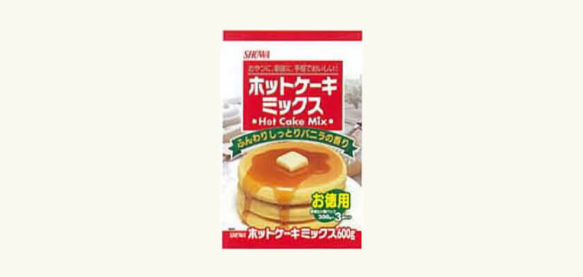 昭和ホットケーキミックス600g（200g×3袋）